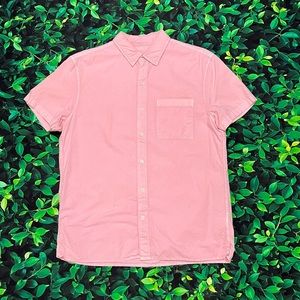 Medium Pink American Eagle Short Sleeves Shirt with Pocket. Summer/ Easter Vibes
